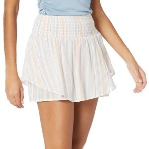 BCBG Generation smocked-waist skort - size L